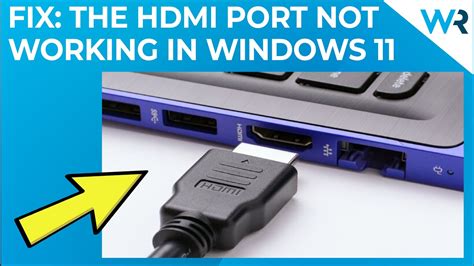 enable hdmi on windows 11.